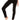 KIDS Ribbed Waist Ankle Length Leggings