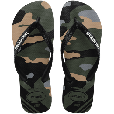 Top Camo Flip Flops