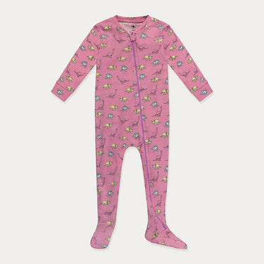 Footed Baby Pajamas, Baby Jumpsuit, Baby Coveralls, Ribbed Cotton
