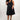 Pamela Dress, Black, Bamboo