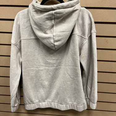 ACID WASH FLEECE OVERSIZED POCKET HOODIE