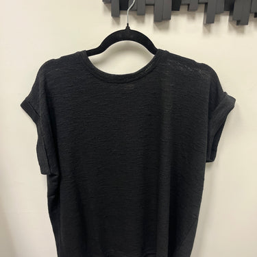 SLUB ROLLED UP SLEEVE TEE