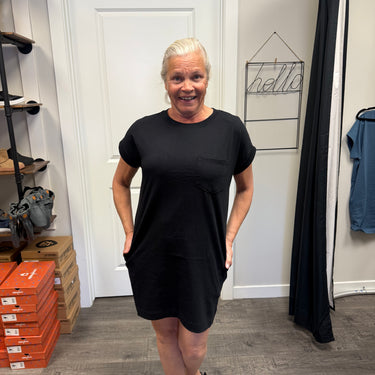 T-SHIRTS DRESS WITH POCKETS