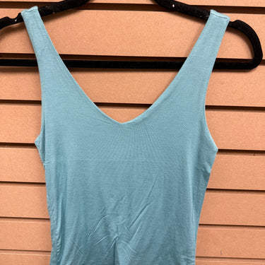 V-neck Double layer tank