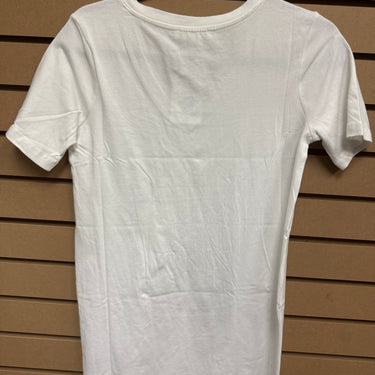 Cotton vneck T-shirt