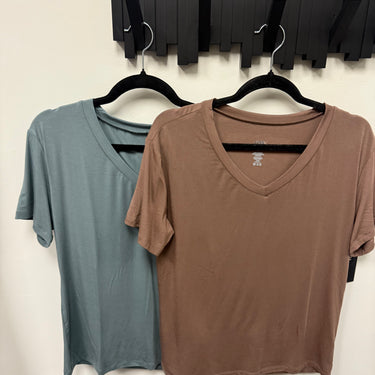 Bamboo Tshirt vneck