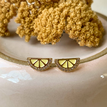 Limoncello Studs