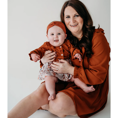 Toffee Brown Midi Mommy & Me Dresses - Women