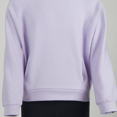 Girls Soft Scuba Zuri Crew Neck Everyday Sweatshirt