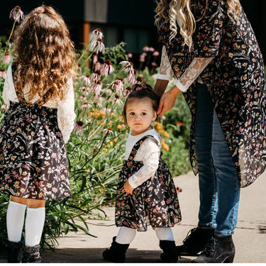 Duster and Suspender Skirt Mommy and Me - Child